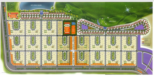 Sơ đồ phân khu Para Grus (nhà phố biển)